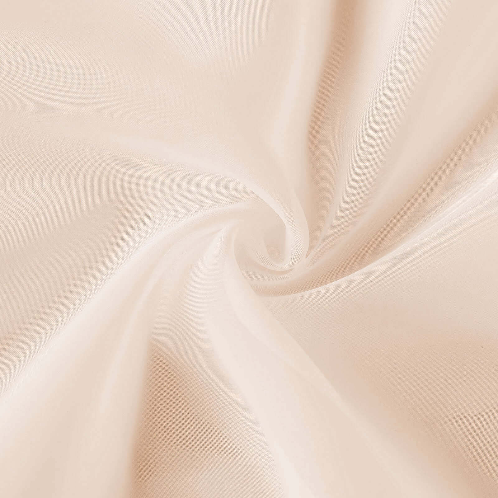 Limited-Time Offer! 5ft x 14ft Premium Nude Chiffon Flame-Resistant Curtain Panel with Rod Pocket