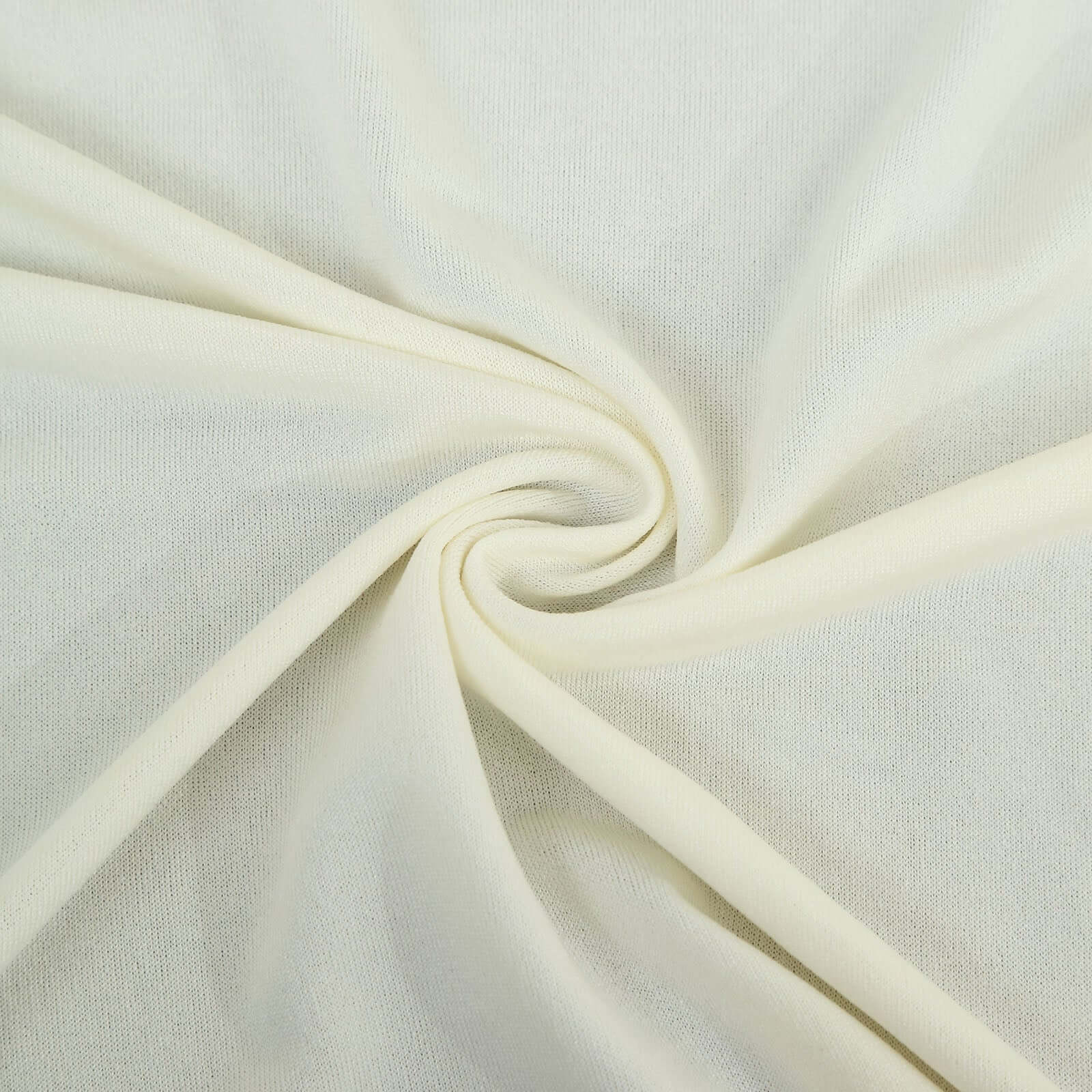 Special Offer! Set of 4 Custom - Fitted Matte Ivory Spandex Half - Moon Wedding Arch Backdrop Covers in Various Sizes
