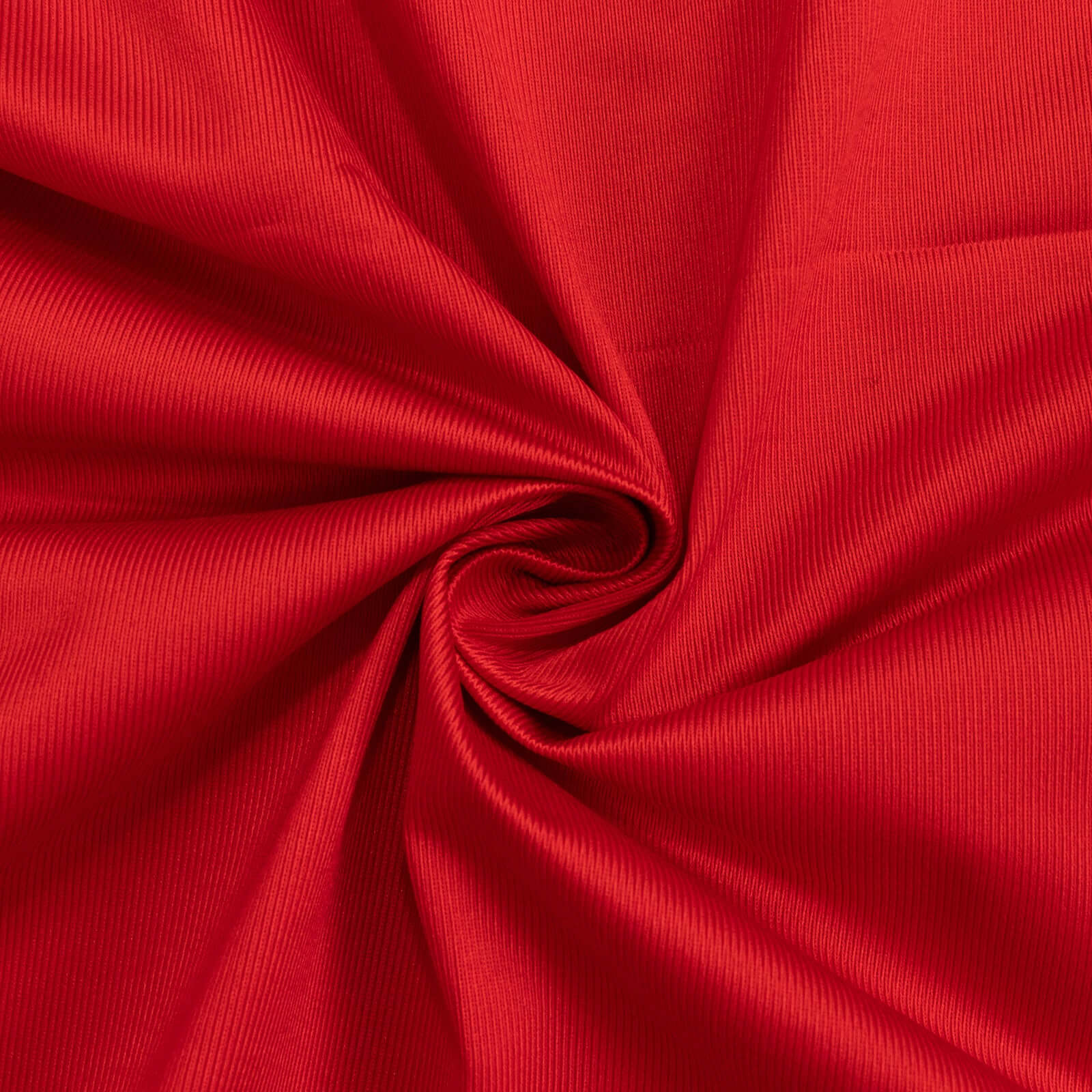 Hot Sale! Red Scuba Polyester Wrinkle-Free Event Curtain Drapes, Durable Flame Resistant Backdrop - 5ftx14ft