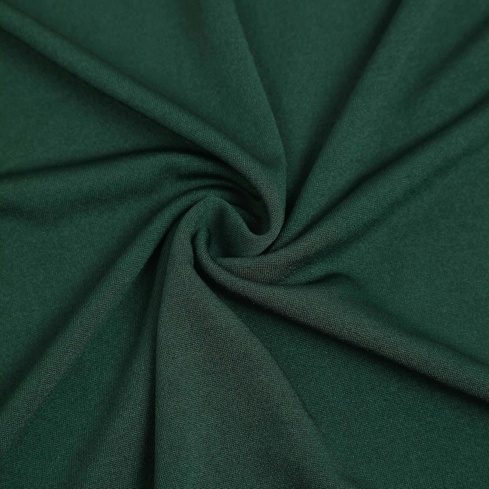 Custom Fitted 7ft Matte Hunter Emerald Green Spandex Half Moon Chiara Wedding Arch Backdrop Cover