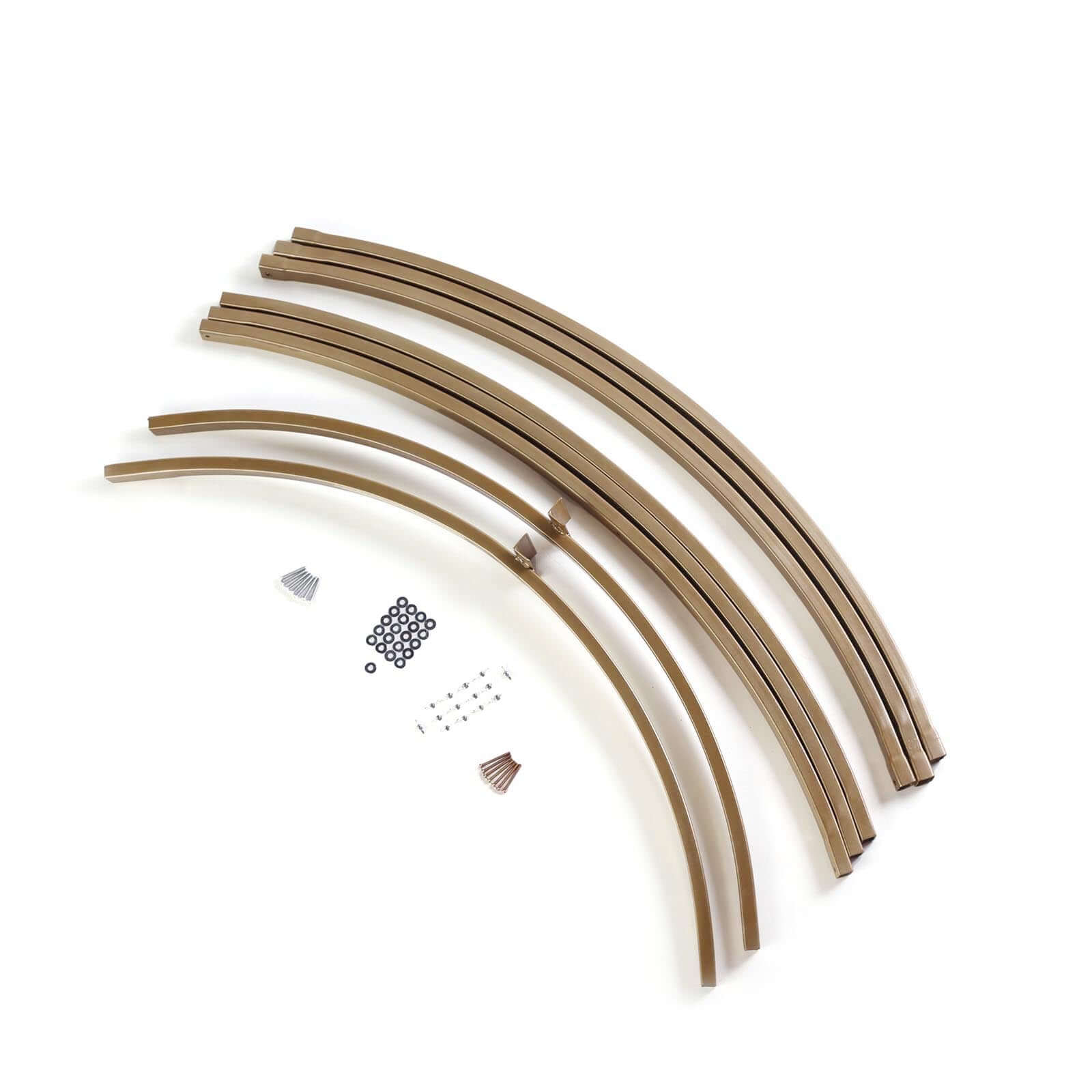 7.5ft Gold Heavy Duty Metal Round Wedding Arch Stand - Ideal for Photos