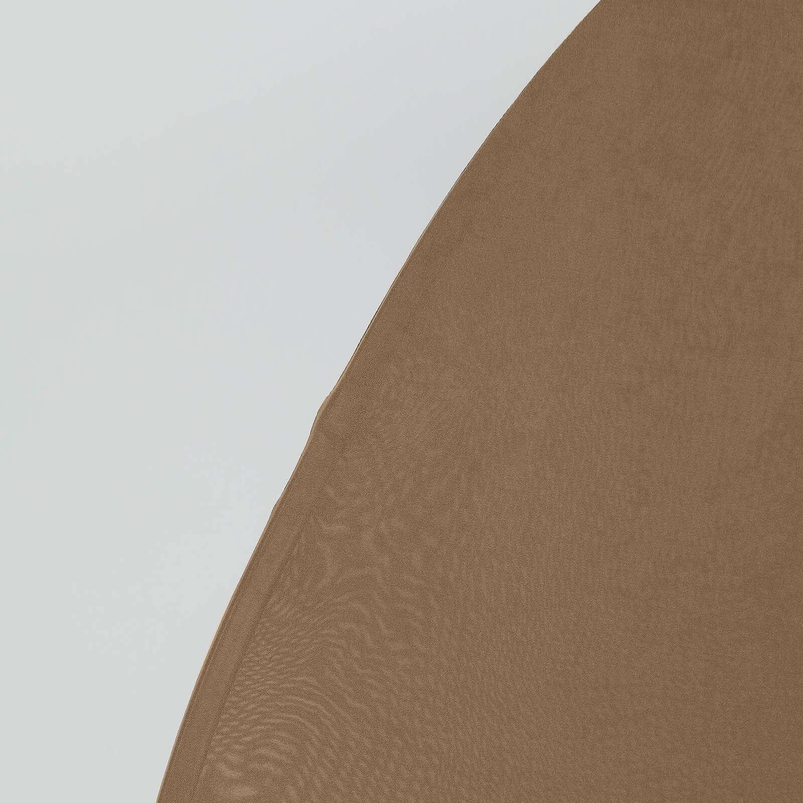 7.5ft Taupe Double-Sided Spandex Fit Cover for Party Backdrop Stand