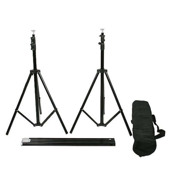 10ft Heavy-Duty Adjustable Metal DIY Portable Photo Backdrop Stand Set