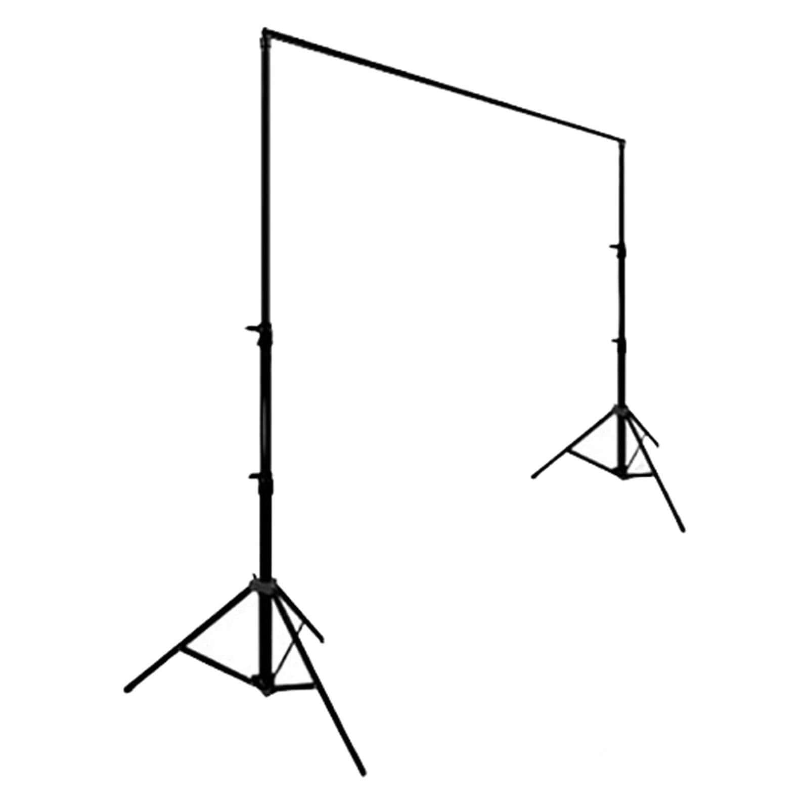 10ft Heavy-Duty Adjustable Metal DIY Portable Photo Backdrop Stand Set
