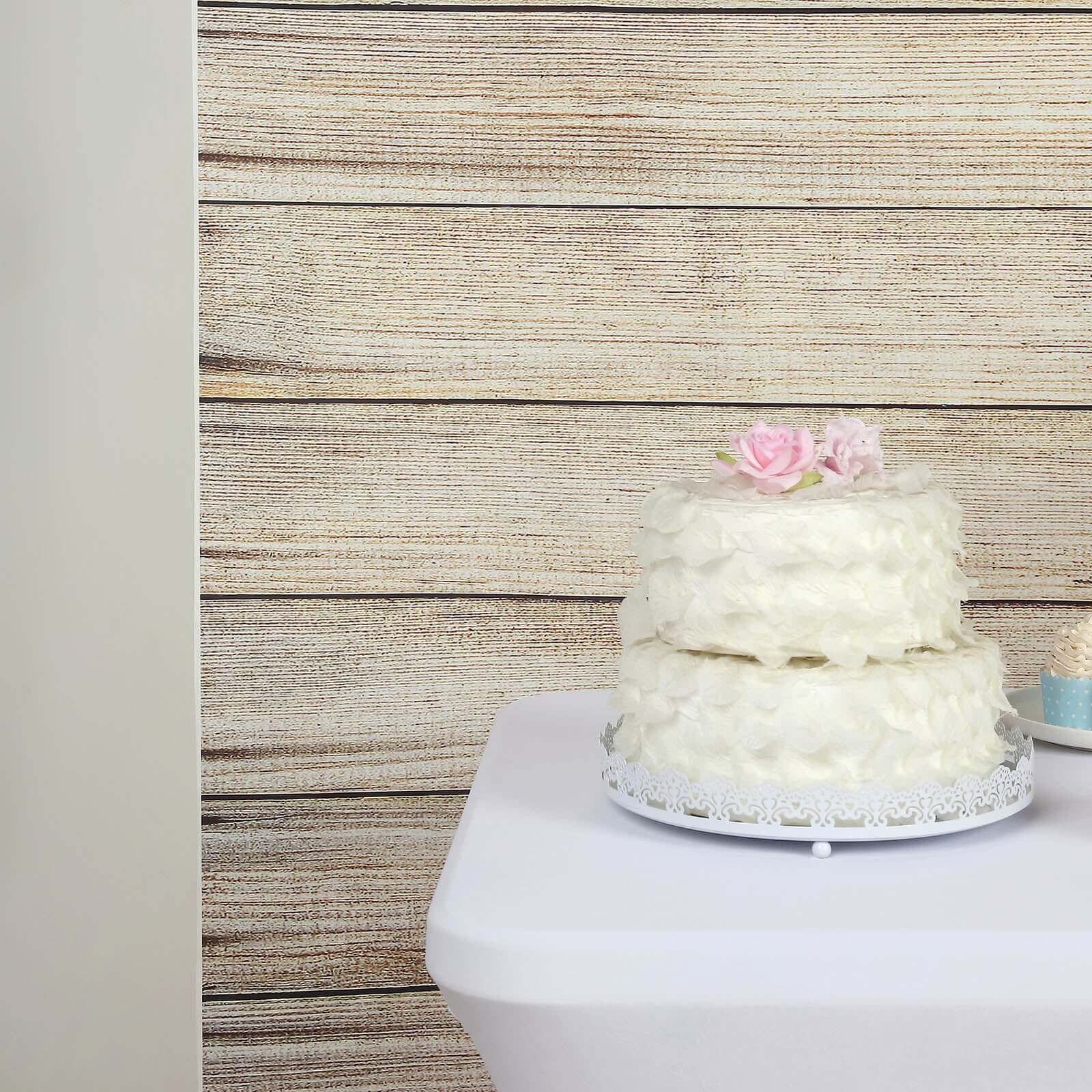 Get This 8ftx8ft Natural Vintage Wood Print Vinyl Photography Backdrop for Your Next Shoot
