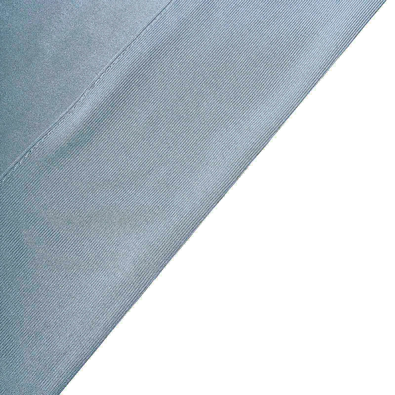 Hot Sale! 2 Pack 10ftx10ft Dusty Blue Scuba Polyester Wrinkle-Free Flame-Resistant Event Curtain Drapes with Rod Pockets