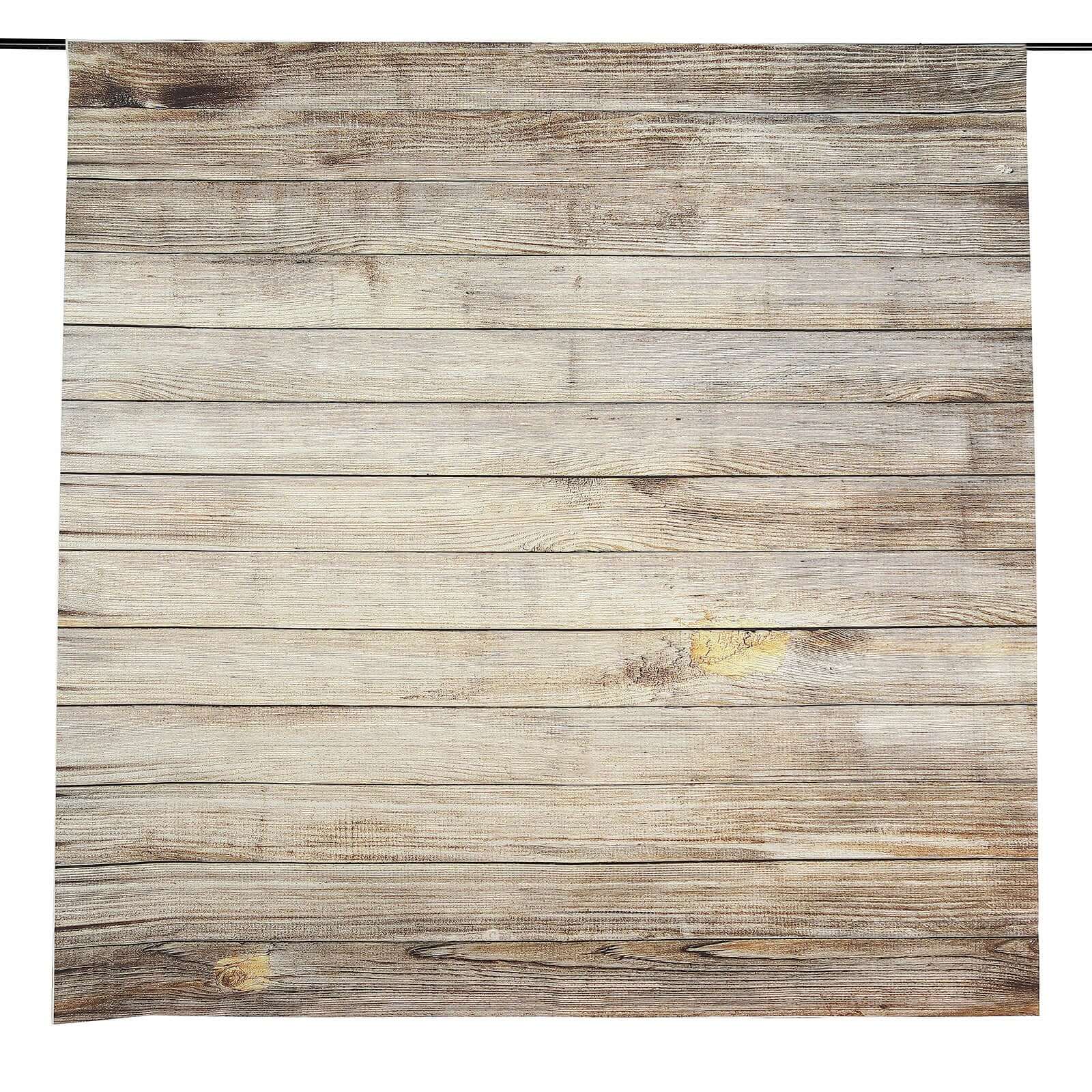 Get This 8ftx8ft Natural Vintage Wood Print Vinyl Photography Backdrop for Your Next Shoot