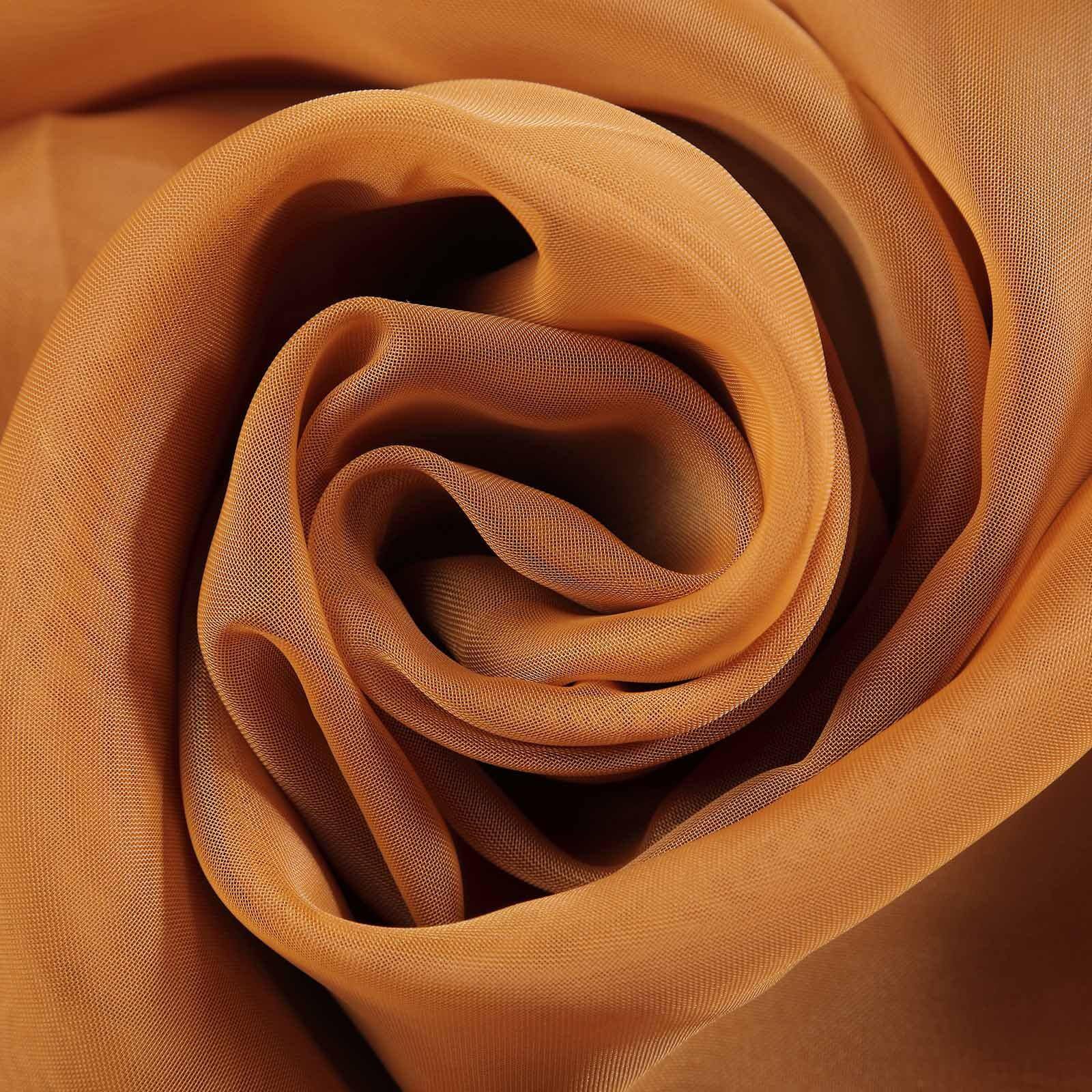 Get Durable 10ft x 30ft Gold Flame - Resistant Ceiling Drape Panels