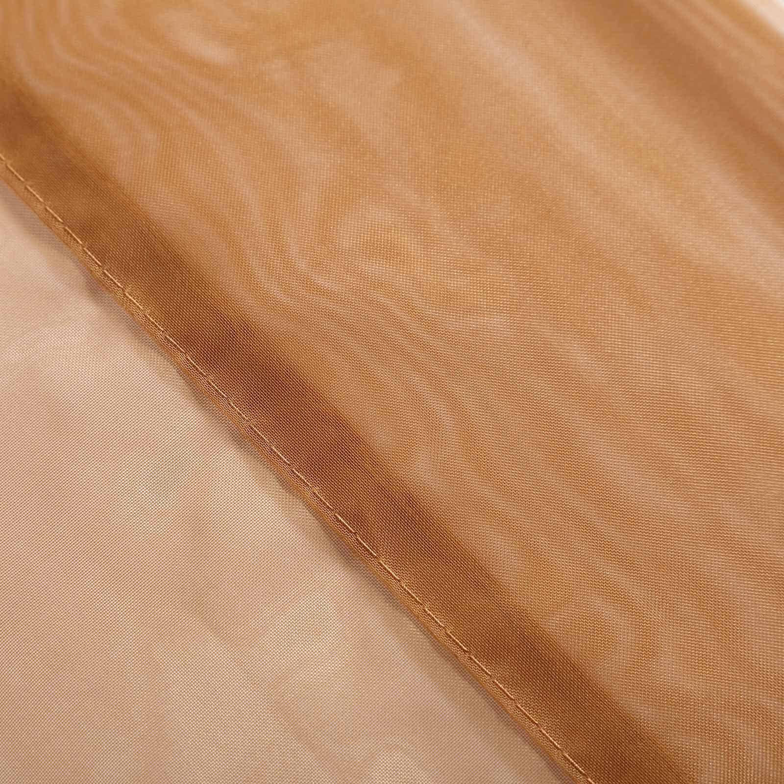Get Durable 10ft x 30ft Gold Flame - Resistant Ceiling Drape Panels